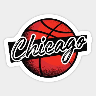 Basketball Chicago Sticker